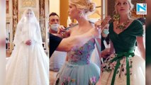 Princess Diana’s niece Lady Kitty Spencer marries billionaire Michael Lewis
