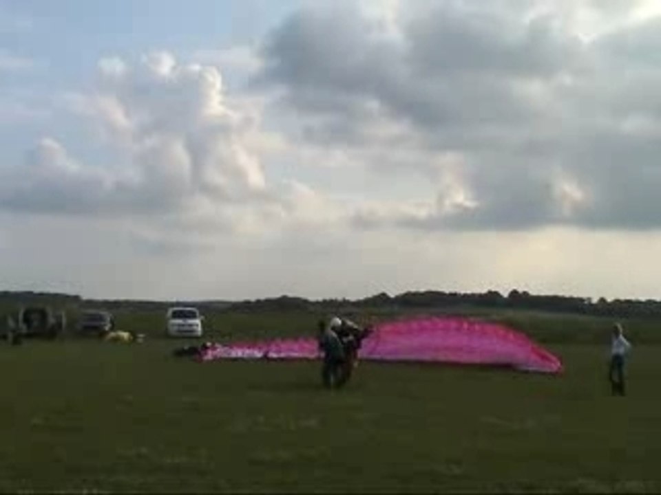 Mise au point et essais paramoteur biplace