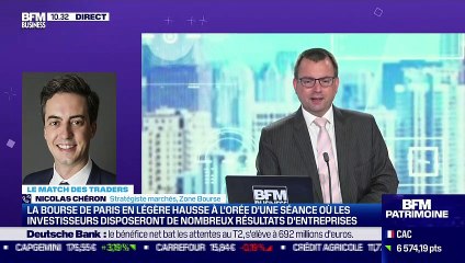Le Match des traders : Nicolas Chéron VS Jean-Louis Cussac - 28/07
