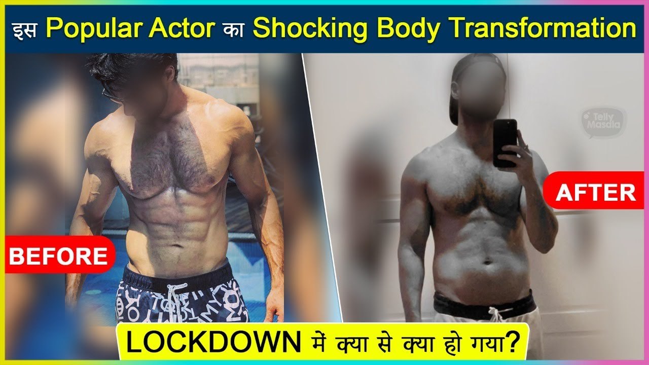 This Actor's Shocking Body Transformation, Shares Then & Now Pictures ...