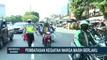 Pantauan Penyekatan PPKM Level 4 di Kawasan Underpass Basura, Jakarta Timur