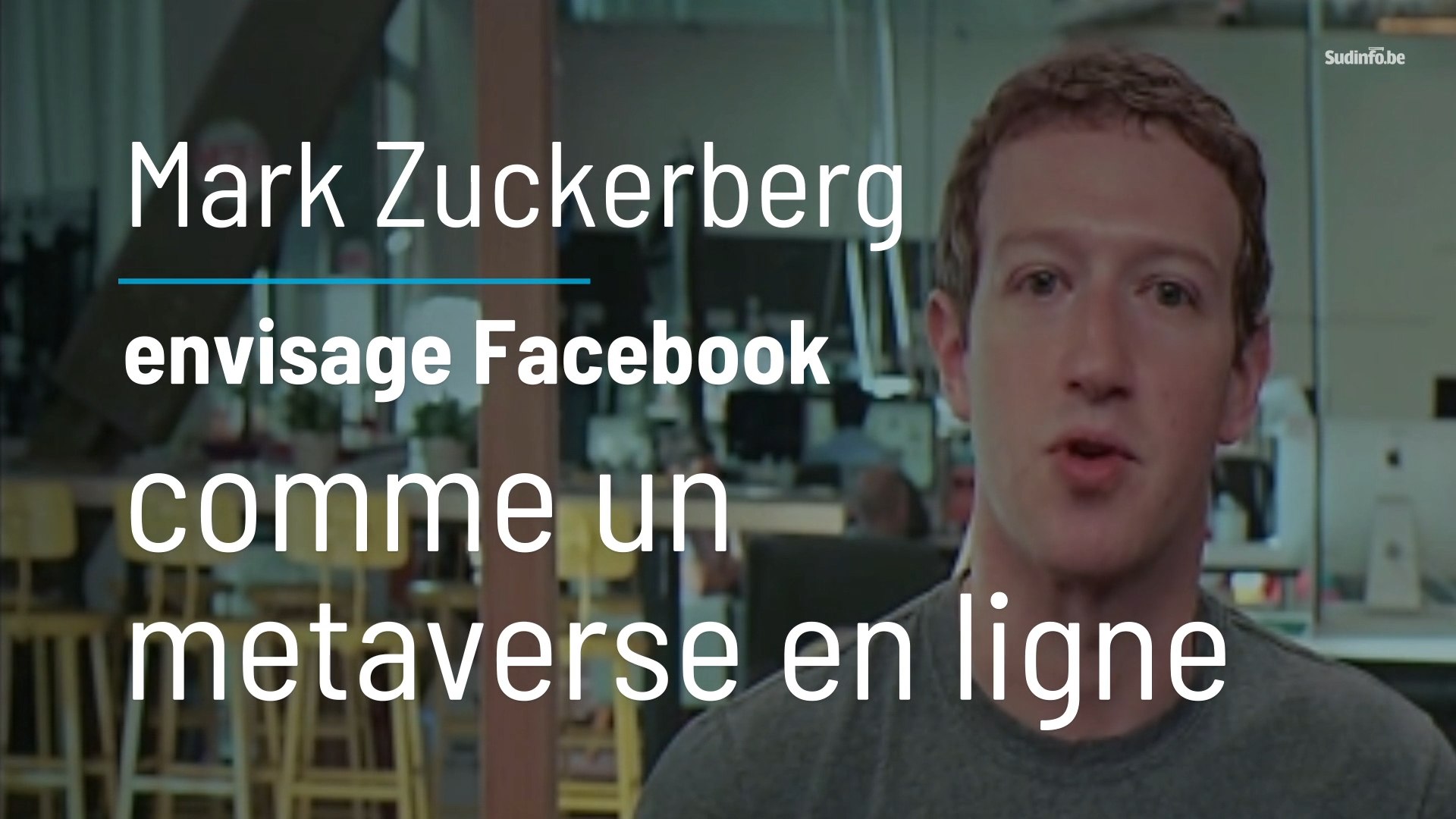 Mark Zuckerberg envisage Facebook comme un