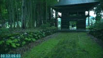 ASMR｜Japanese temple at dusk. Light rain at dusk heard in the car. ｜ASMR/BGM/timer｜超集中・夕暮れのお寺。車の中で聞く小雨の音。