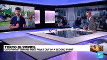 US gymnast Simone Biles withdraws from Olympics all-around gymnastics