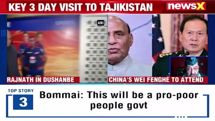 Rajnath Singh Visits Tajikistan To Attend SCO Conclave NewsX