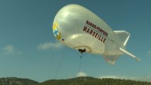 Un ballon captif flotte au-dessus de Marseille pour détecter les départs de feu