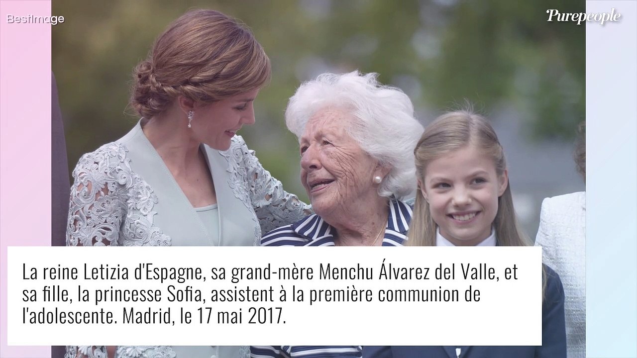 Letizia d'Espagne, dévastée : sa grand-mère Men...