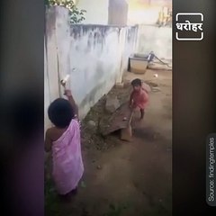 It Is Said That God Resides Every Where, Watch An Example Of The Same