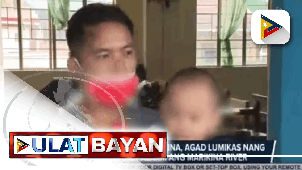 Higit 1-K residente sa Marikina, agad lumikas nang itaas sa first alarm ang Marikina River