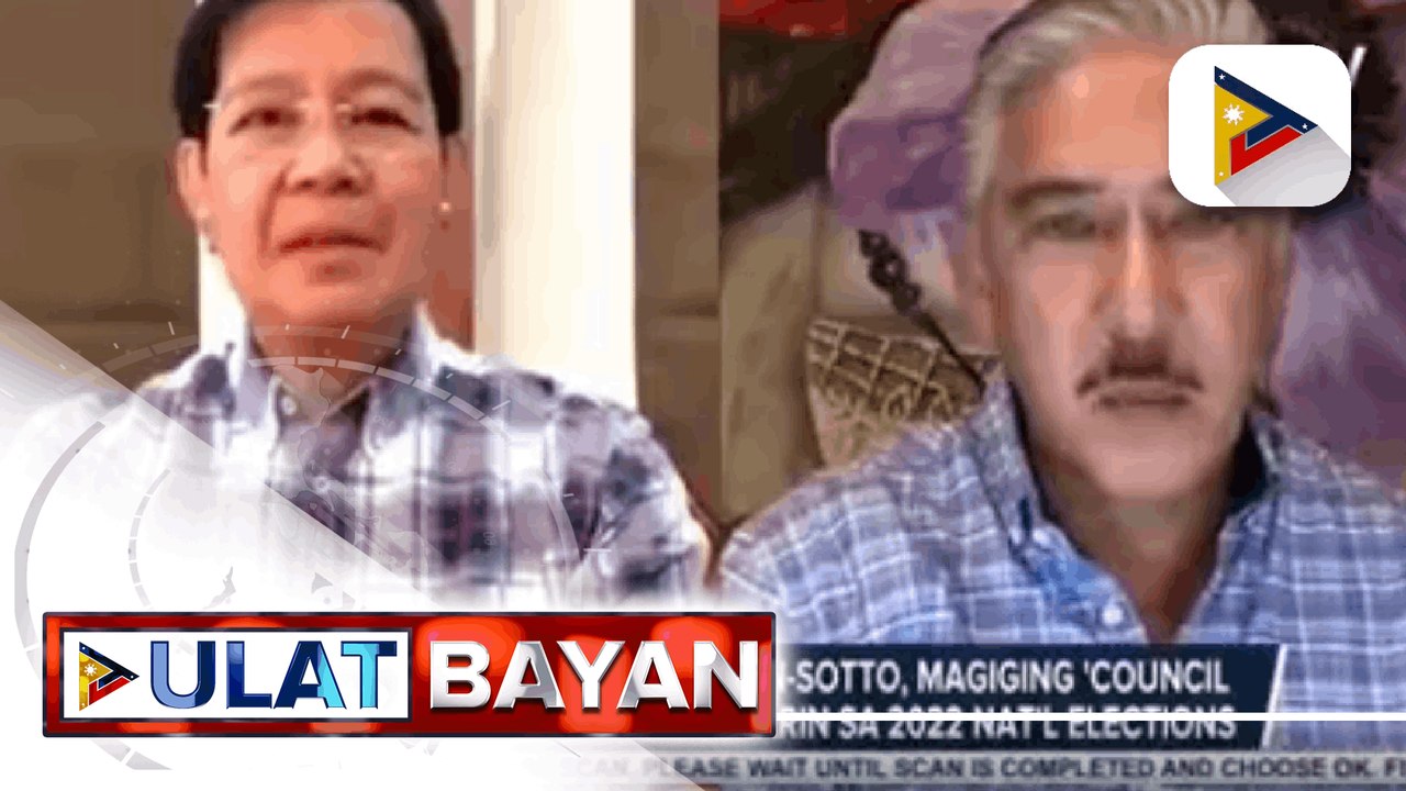 Leadership style ng Lacson-Sotto, magiging 'council of two' kung sakaling palarin sa 2022 Nat'l Elections; SP sotto, iginiit na 'di pababayaan ang kanilang trabaho sa senado sa pagtakbo sa 2022 Natl' Elections