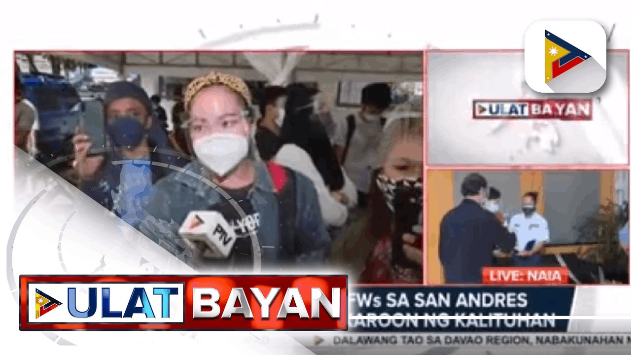 Pagbabakuna sa OFWs sa San Andres Sports Complex, nagkaroon ng kalituhan; Mga hindi nakalistang OFW, pinauwi habang ang iba'y piniling manatili