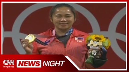 Senators eye special stamp, public marker to honor Hidilyn Diaz