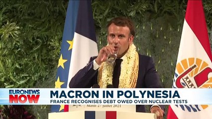 France owes a debt to French Polynesia over nuclear tests, says Macron