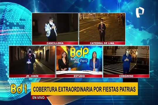 Fiestas Patrias: Panamericana Televisión inicia cobertura especial por el Bicentenario