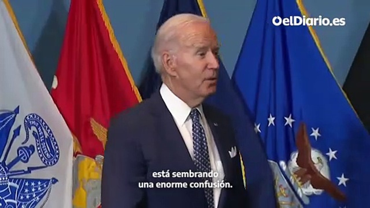 Joe Biden: "Si no te has vacunado, no eres tan inteligente como pensaba"