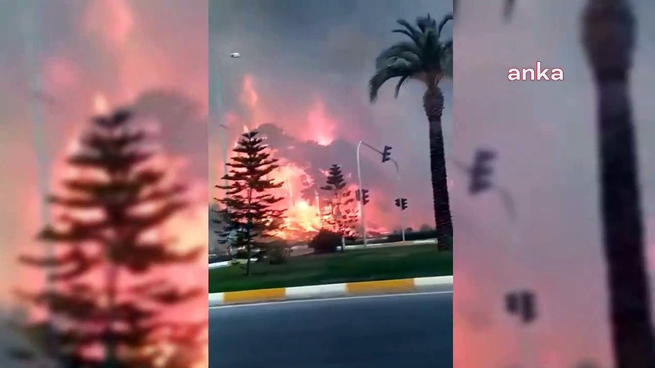 Antalya'da yangın kâbusu