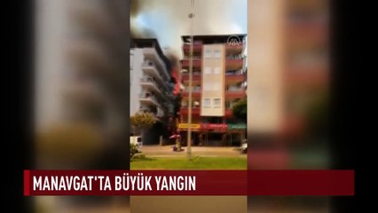 Manavgat'ta büyük yangın