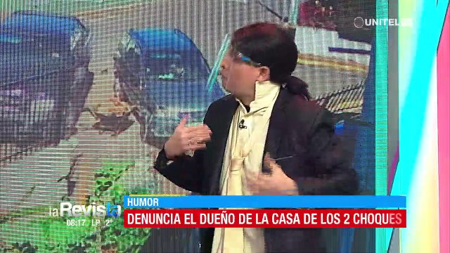 Humor: Buscamos soluciones antes constantes choques en una vivienda de don Julio Borda