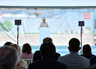 Emine Erdoğan, "Enpati Hayvan Dostu Şehirler" ödül törenine katıldı