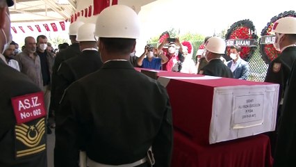 Kuzey Irak şehidi son yolculuğuna uğurlandı