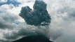 Indonesian volcano erupts sending ash towering into the sky