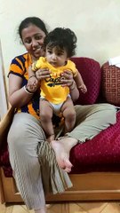 SIX MONTH OLD CUTE BABY DANCE AND MOST TRENDING SONG BACHPAN KA PYAR BHUL NAHI JANA RE.