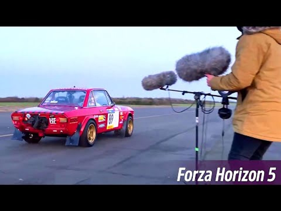 Forza Horizon 5 : Comment les sons et bruits de moteurs ont été enregistrés