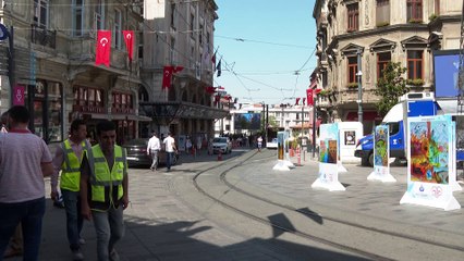 İSTANBUL - Beyoğlu Belediye Başkanı Haydar Ali Yıldız'dan İBB'ye ağaç tepkisi