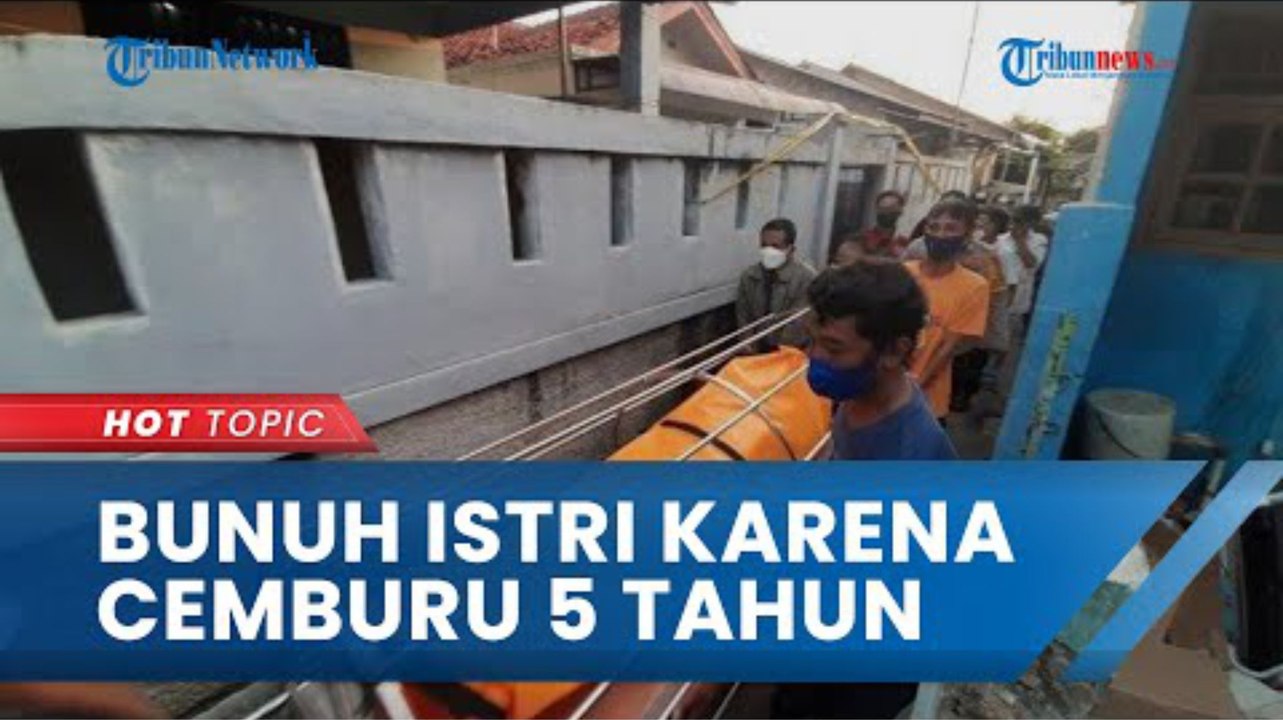 Cemburu hingga Pendam Dendam Selama 5 Tahun, Suami di Jagakarsa Tega Bunuh Istri di Dalam Rumah