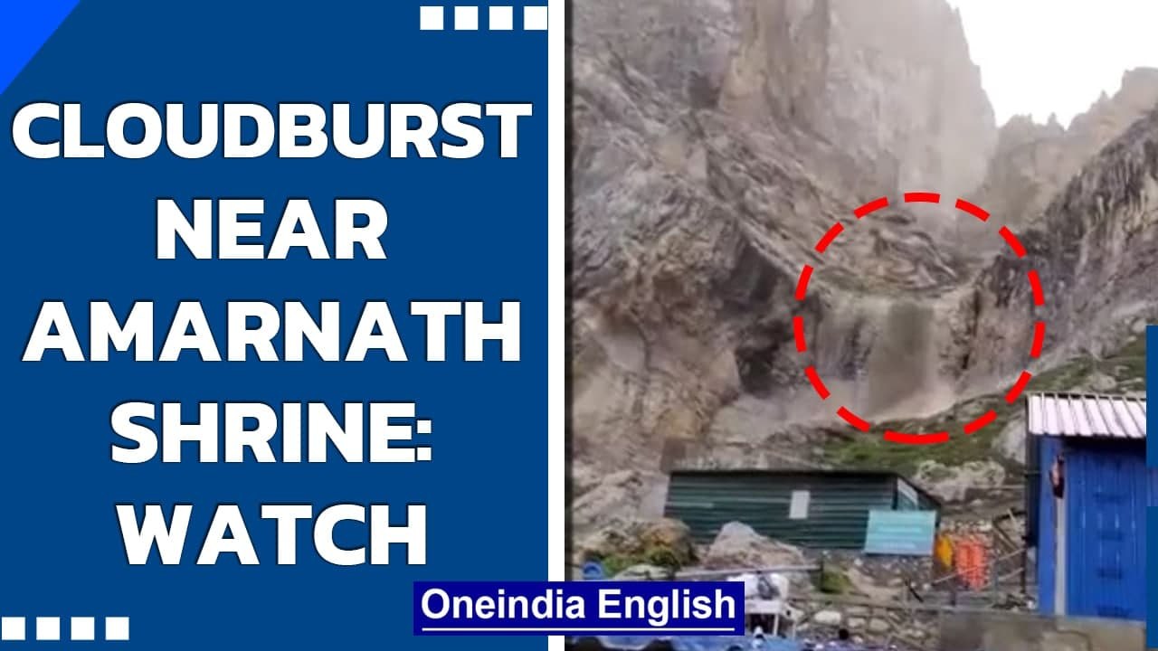 Amarnath cloudburst: Flashflood triggered near...
