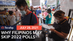 46% of Filipinos to skip 2022 polls if COVID-19 cases are high – survey