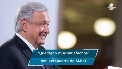 Pilotos aviadores de México avalan aeropuerto "Felipe Ángeles": AMLO