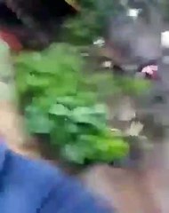 Heavy rain in India Maharashtra in the city