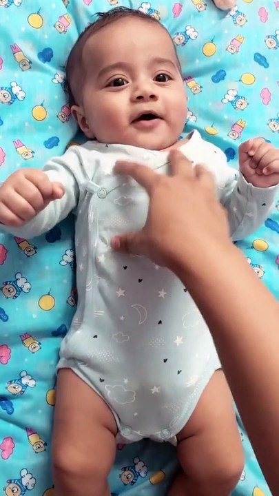 Cute baby smile dress free video