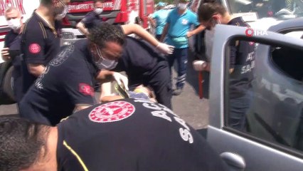 Maltepe E-5'te 5 aracın karıştığı zincirleme kazada 1’i ağır 4 yaralandı