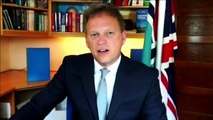 Grant Shapps set out plans aimed at 'allowing people to come here if they are double vaccinated' from EU and US