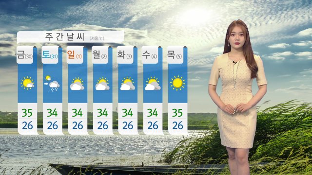 [날씨] 오늘도 찜통더위 계속...곳곳 소나기 / YTN