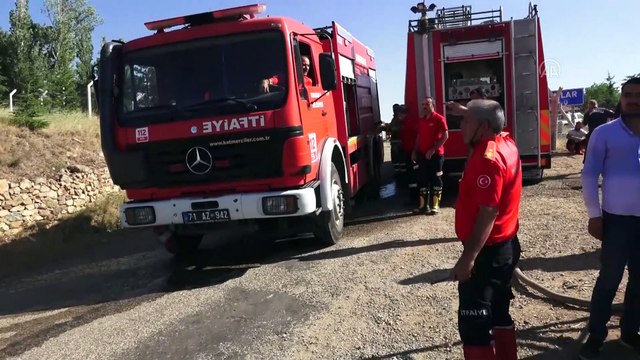 KIRIKKALE - Ormanlık alanda çıkan yangın söndürüldü