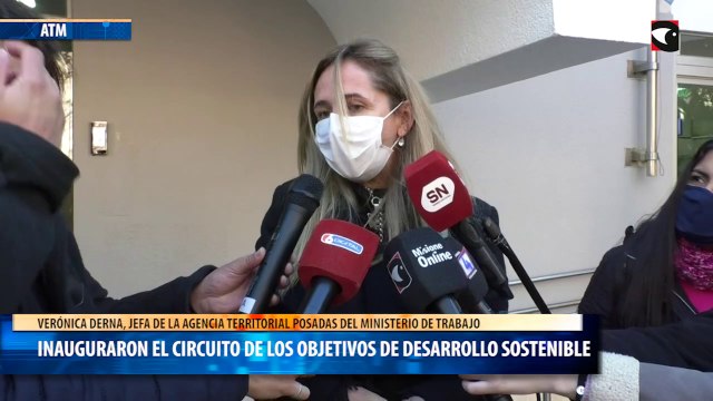 Inauguraron el circuito de los Objetivos de Desarrollo Sostenible