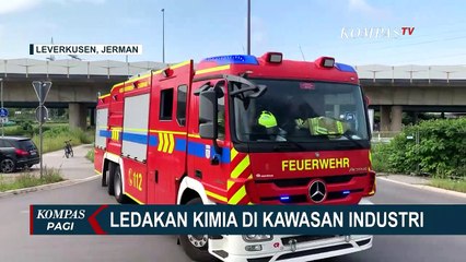 Ledakan Kimia Terjadi di Kawasan Industri Leverkusen Jerman, 1 Tewas dan 4 Orang Hilang