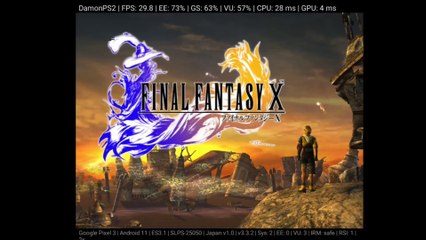 Finalfantasy10-Pixel3-movie-Damon-play-Operation verification  123