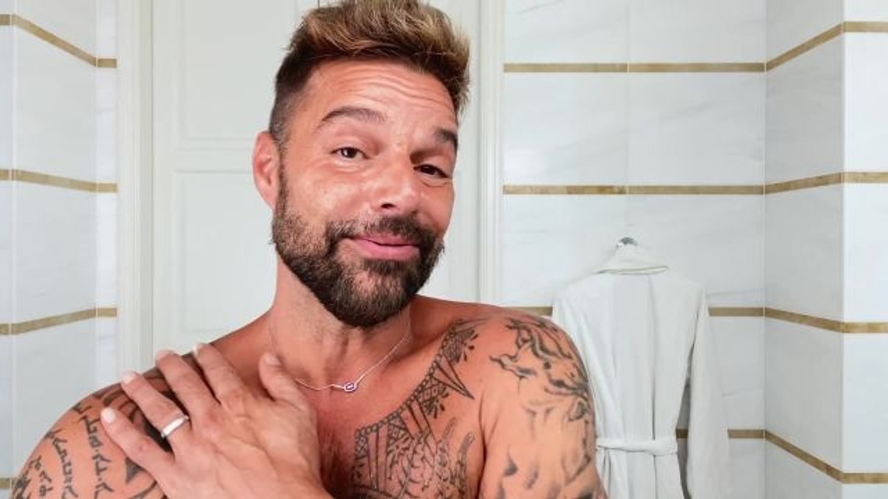 Ricky Martin Reveals His Daily Skin-Care and We...