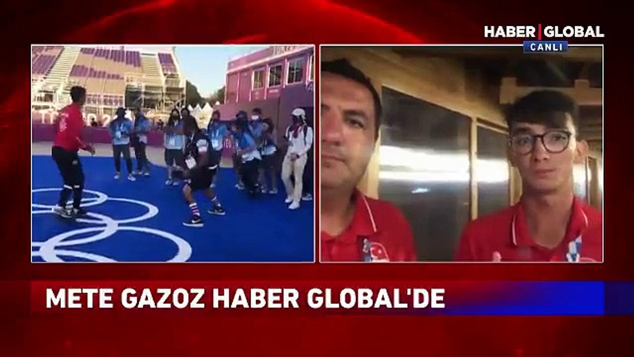 Olimpiyat Şampiyonu Mete Gazoz Haber Global'de: Bu daha başlangıç