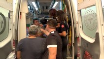Son dakika haber | Yangından son anda kurtuldu, ambulans içerisindeki feryadı yürekleri dağladı