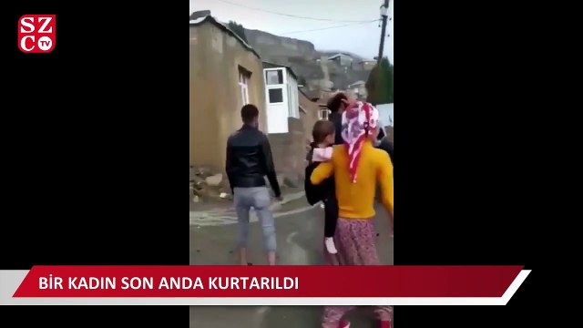Van'da sel felaketi...Başkale'de evler yıkıldı hayvanlar telef oldu