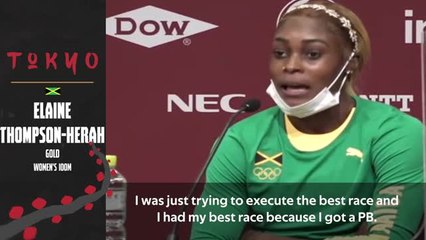 Olympic record proves 'anything is possible' - 100m winner Thompson-Herah