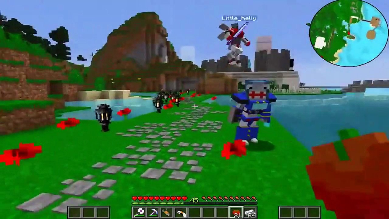 Minecraft Crazy Craft 3.0 little lizard gaming  THE MCDONALDS BASE #26