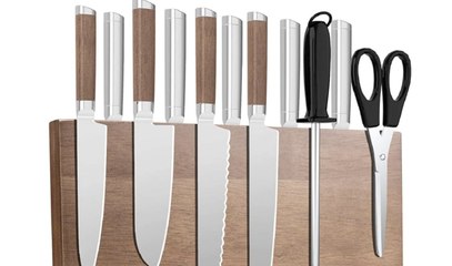 This Magnetic Knife Holder Is Ridiculously Stylish, Highly Functional, and One of the Best