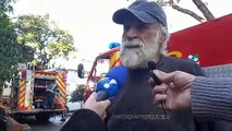 Umuarama: Fogo atinge cômodo de residência e bombeiros são acionados - Professor Margarido