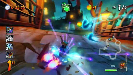 Nina's Nightmare Nintendo Switch Gameplay - Crash Team Racing Nitro-Fueled